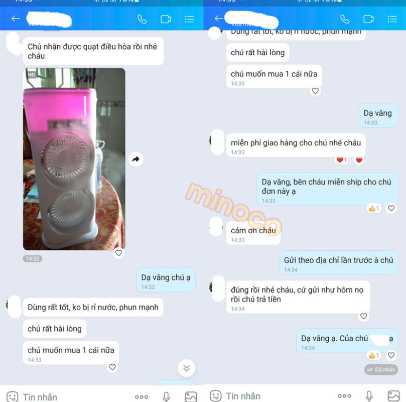 {Cao Cấp} Quạt Phun Sương Điều Hòa Hơi Nước Mini 2 Tầng Tích Điện Nhật Bản, Làm Mát Cấp Ẩm, Hoạt Động Ếm Ái, Tiết Kiệm Điện, Thiết Kế Nhỏ Gọn, Không Gây Tiếng Ổn, Dùng Điều Hòa Nên Có 1 Cái Cấp Ẩm An Toàn Cho Bé Người Thân Ngăn Ngừa Viêm Họng Viêm Xoang, Xuất Xứ Nhật Bản, Mẫu Mới 2026. 15 Revew quat phun suong 2 tang 3 809x800 1