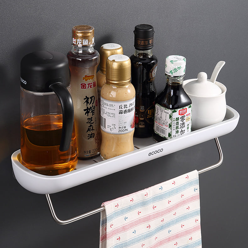 {Cao Cấp} Kệ Nhà Tắm Ecoco Nhựa ABS Cao Cấp Siêu Bền, Dán Tường Siêu Chắc Không Cần Khoan Tường, Chống Thấm Nước Tuyệt Đối, Dễ Dàng Vệ sinh, Nhựa ABS Chắc Chắn, Quà Tặng Gia Đình Nhà Mới, Khách Sạn, Nhà Hàng, Được Nhiều Khách Hàng Lựa Chọn, Mẫu Mới 2026 27 ke dai nha tam ecoco 9