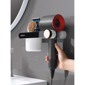 Kệ Để Máy Sấy Tóc Dán Tường Ecoco E2208 Cao Cấp Siêu Bền Tiện Lợi 9 ke may say toc ecoco 6