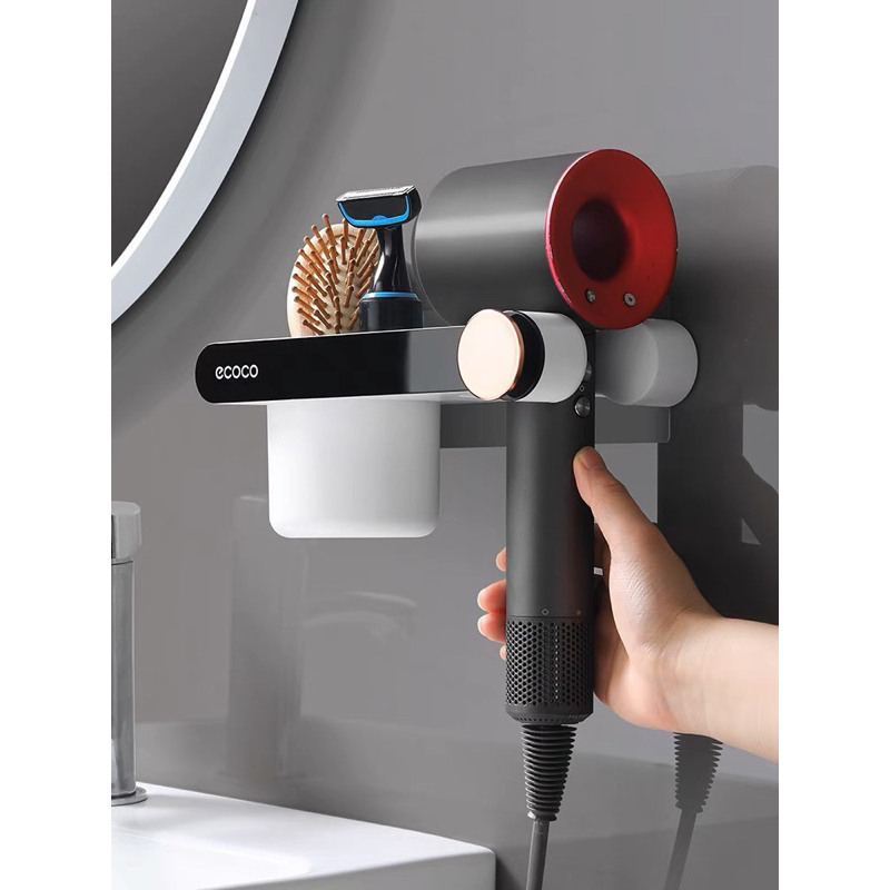 Kệ Để Máy Sấy Tóc Dán Tường Ecoco E2208 Cao Cấp Siêu Bền Tiện Lợi 17 ke may say toc ecoco 6