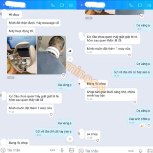 {Cao Cấp} Máy Massage Cổ Vai Gáy 4D Xung Điện Thông Minh, Chườm Nóng 42 độ, Hỗ Trợ Điều Trị Đau Vai Gáy, Mỏi Cổ, Giải Tỏa Căng Thẳng, Stress, Người Làm Văn Phòng, Quà Tặng Ông Bà Cha Mẹ Người Thân Yêu, Được Nhiều Khách Hàng Lựa Chọn, Xuất Xứ Nhật Bản, Mẫu Mới 2026. 11 review may massage co 1