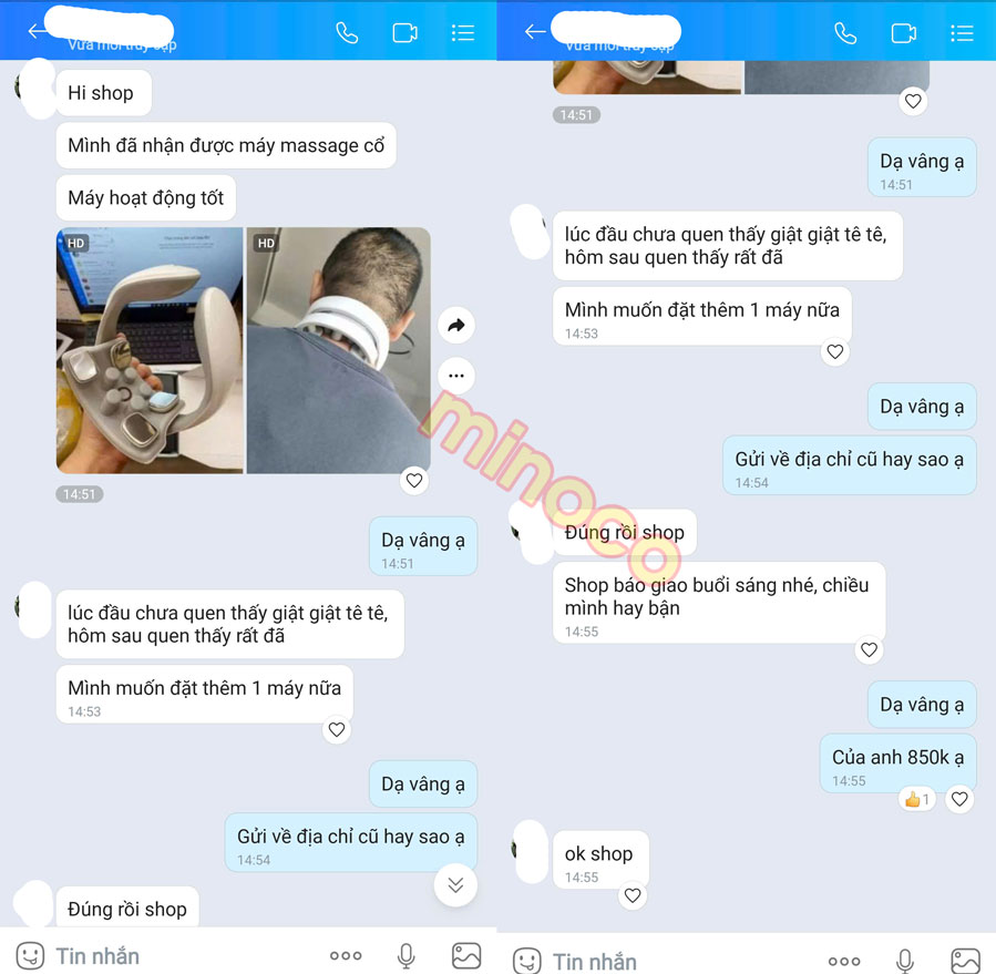 {Cao Cấp} Máy Massage Cổ Vai Gáy 4D Xung Điện Thông Minh, Chườm Nóng 42 độ, Hỗ Trợ Điều Trị Đau Vai Gáy, Mỏi Cổ, Giải Tỏa Căng Thẳng, Stress, Người Làm Văn Phòng, Quà Tặng Ông Bà Cha Mẹ Người Thân Yêu, Được Nhiều Khách Hàng Lựa Chọn, Xuất Xứ Nhật Bản, Mẫu Mới 2026. 4 review may massage co 1