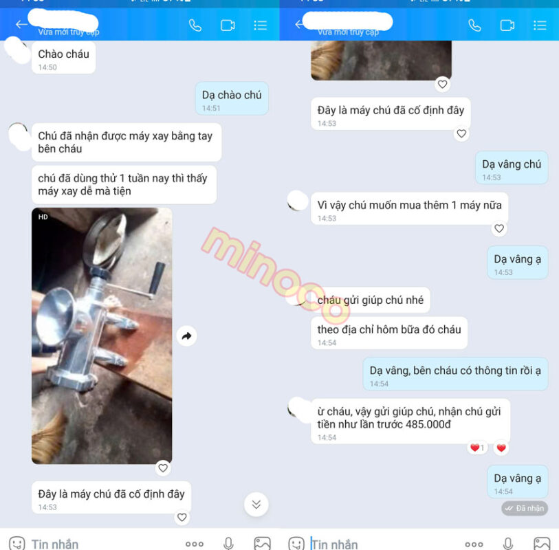 review may xay quay tay 1