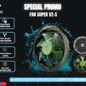 Pin Sạc Áo Điều Hòa Azuki Nhật Bản Siêu Mạnh Siêu Mát 6 ao dieu hoa azuki 1