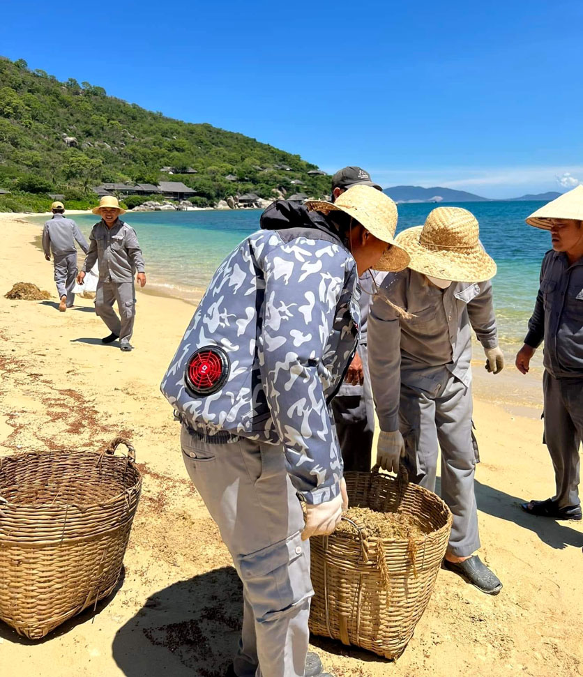 Pin Sạc Áo Điều Hòa Azuki Nhật Bản Siêu Mạnh Siêu Mát 4 ao dieu hoa nhat ban 6