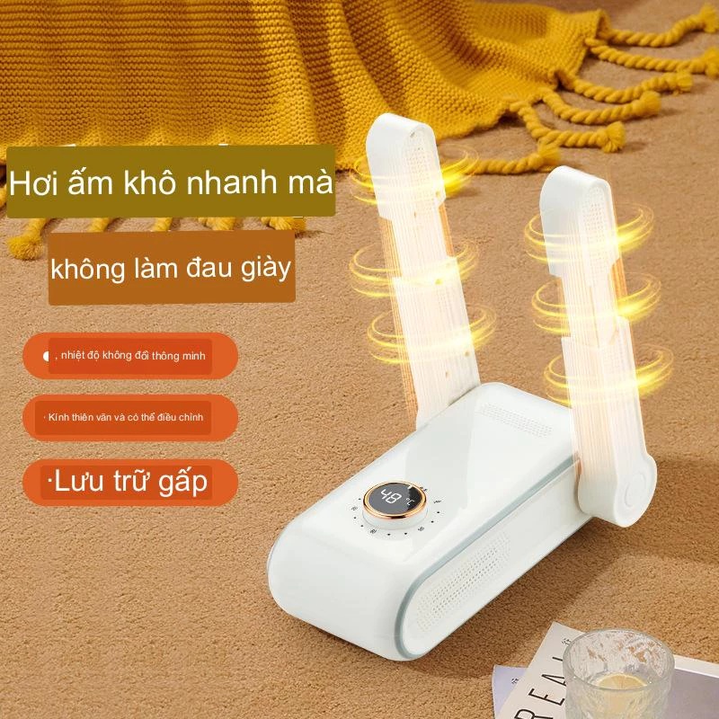 {Cao Cấp} Máy Sấy Giày Công Nghệ Tia UV Khử Mùi Giày Tất Găng Tay Bằng Nhật Bản, Loại Bỏ Mùi Hôi Ẩm Mốc, Quà Tặng Bạn Thân Gia Đình, Được Nhiều Khách Hàng Lựa Chọn, Mẫu Mới 2026. 12 may say giay sokany 1