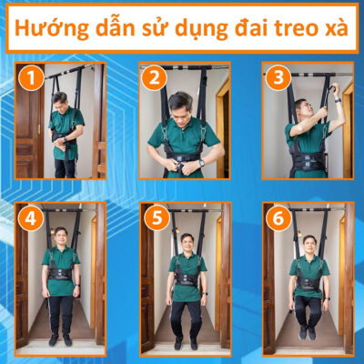 Cách Giảm Đau Lưng Tại Nhà Với Đai Treo Kéo Giãn Cột Sống 4 cach su dung dai treo keo gian cot song