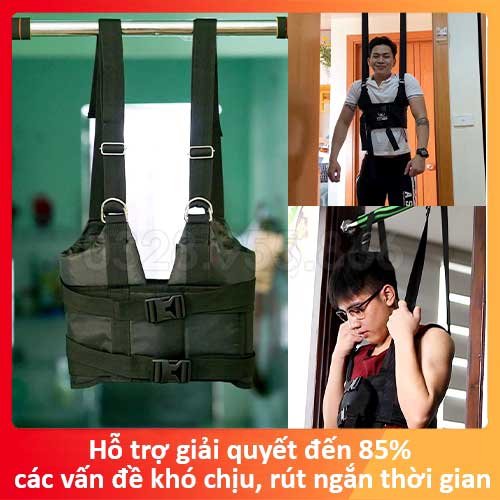 Cách Giảm Đau Lưng Tại Nhà Với Đai Treo Kéo Giãn Cột Sống 5 dai treo xa don keo gian cot song